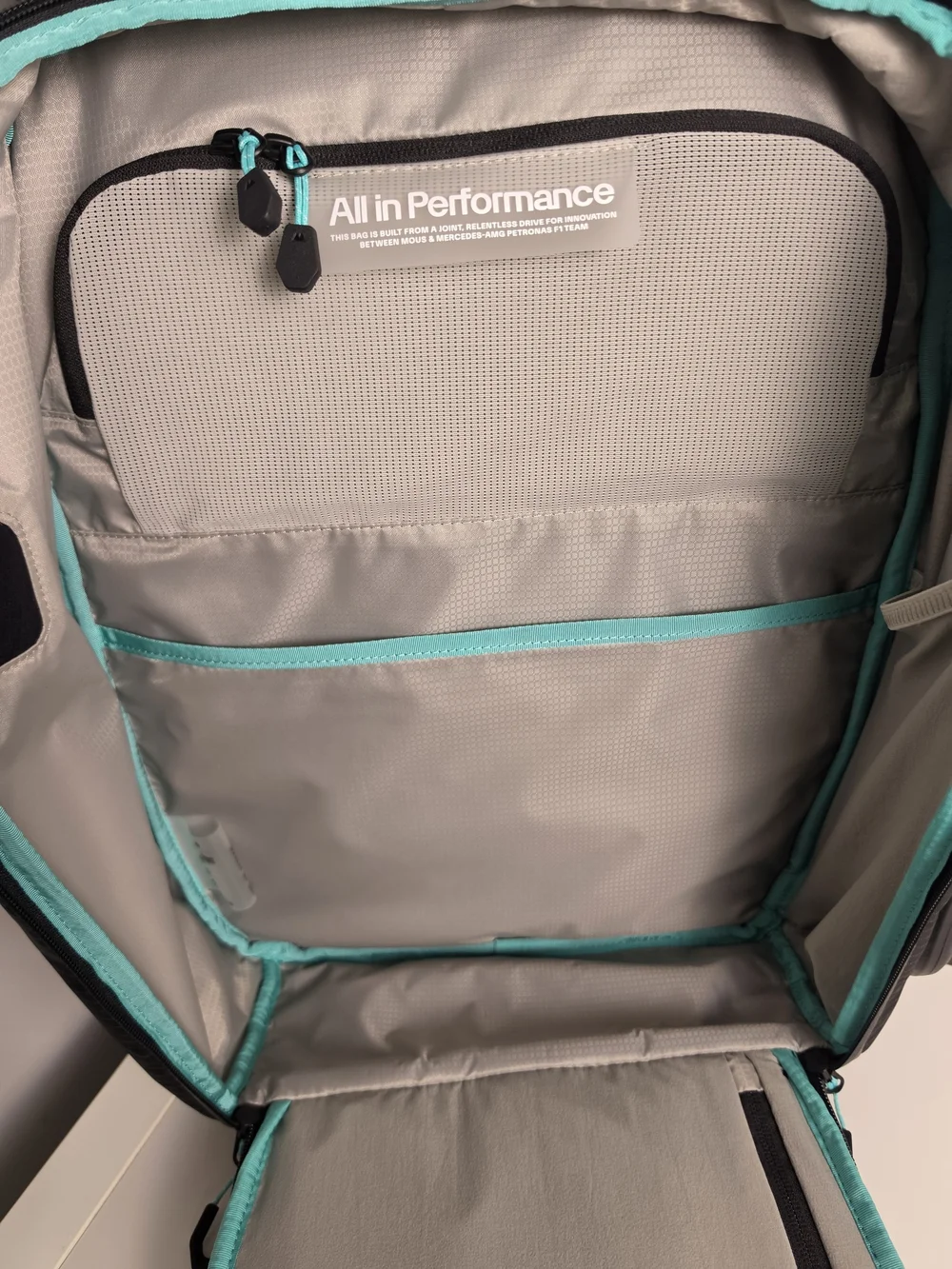 Mous x Mercedes-AMG F1 Team Protective Lid Backpack with UltraTex